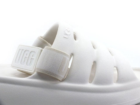 UGG W Sport Yeah Ciabatta Sandalo Bright White W1126811 - Sandrini Calzature e Abbigliamento
