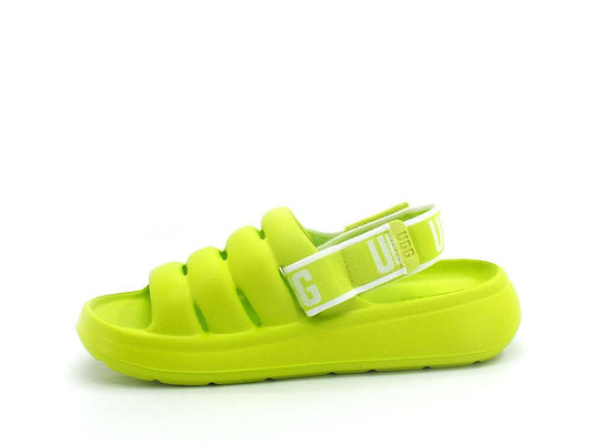 UGG W Sport Yeah Ciabatta Sandalo Key Lime Green W1126811 - Sandrini Calzature e Abbigliamento
