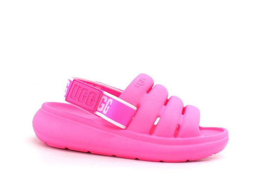 UGG W Sport Yeah Ciabatta Sandalo Key Taffy Pink Rosa W1126811 - Sandrini Calzature e Abbigliamento