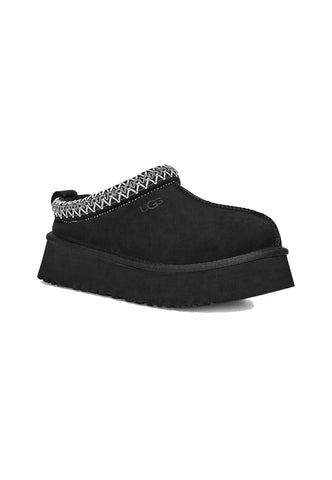 UGG W Tazz Ciabatta Slipper Platform Nero Black W1122553 - Sandrini Calzature e Abbigliamento