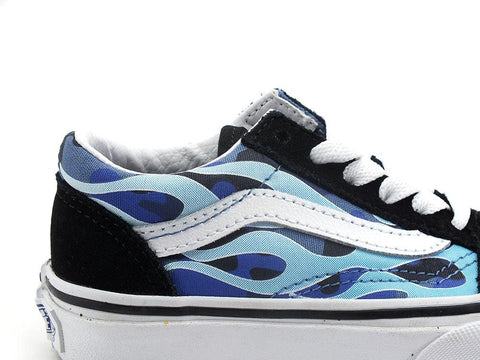 VANS Old Skool Camo Flame Sneaker Blue Ice Camo VN0A7Q5FABW - Sandrini Calzature e Abbigliamento