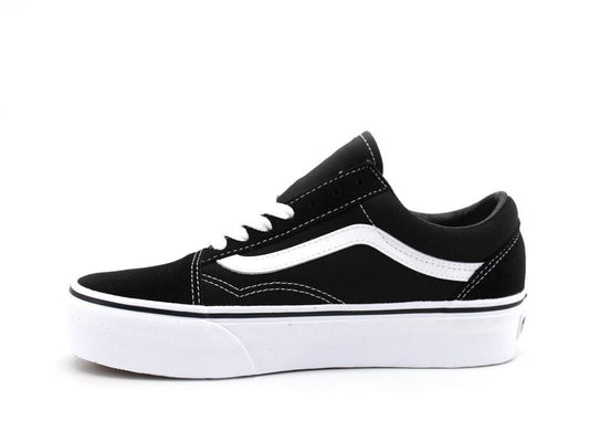 VANS Old Skool Platform Sneaker Black White VN0A3B3UY281 - Sandrini Calzature e Abbigliamento