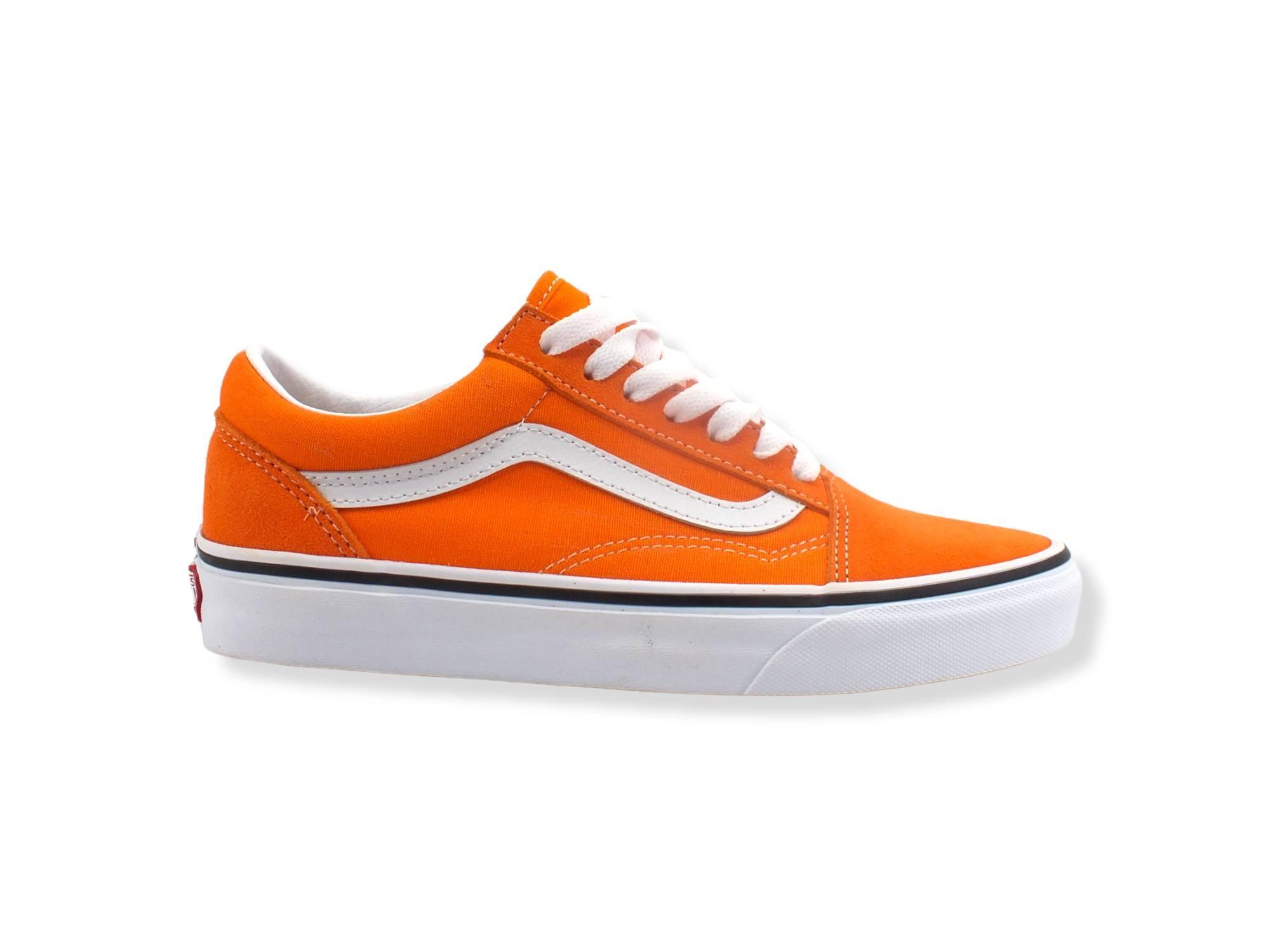 VANS Old Skool Sneaker Orange Tiger True White VN0A5KRFAVM1 - Sandrini Calzature e Abbigliamento