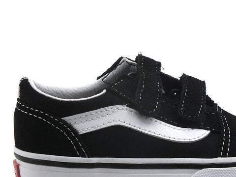 VANS Old Skool V Sneaker Kids Black VN000D3YBLK1 - Sandrini Calzature e Abbigliamento