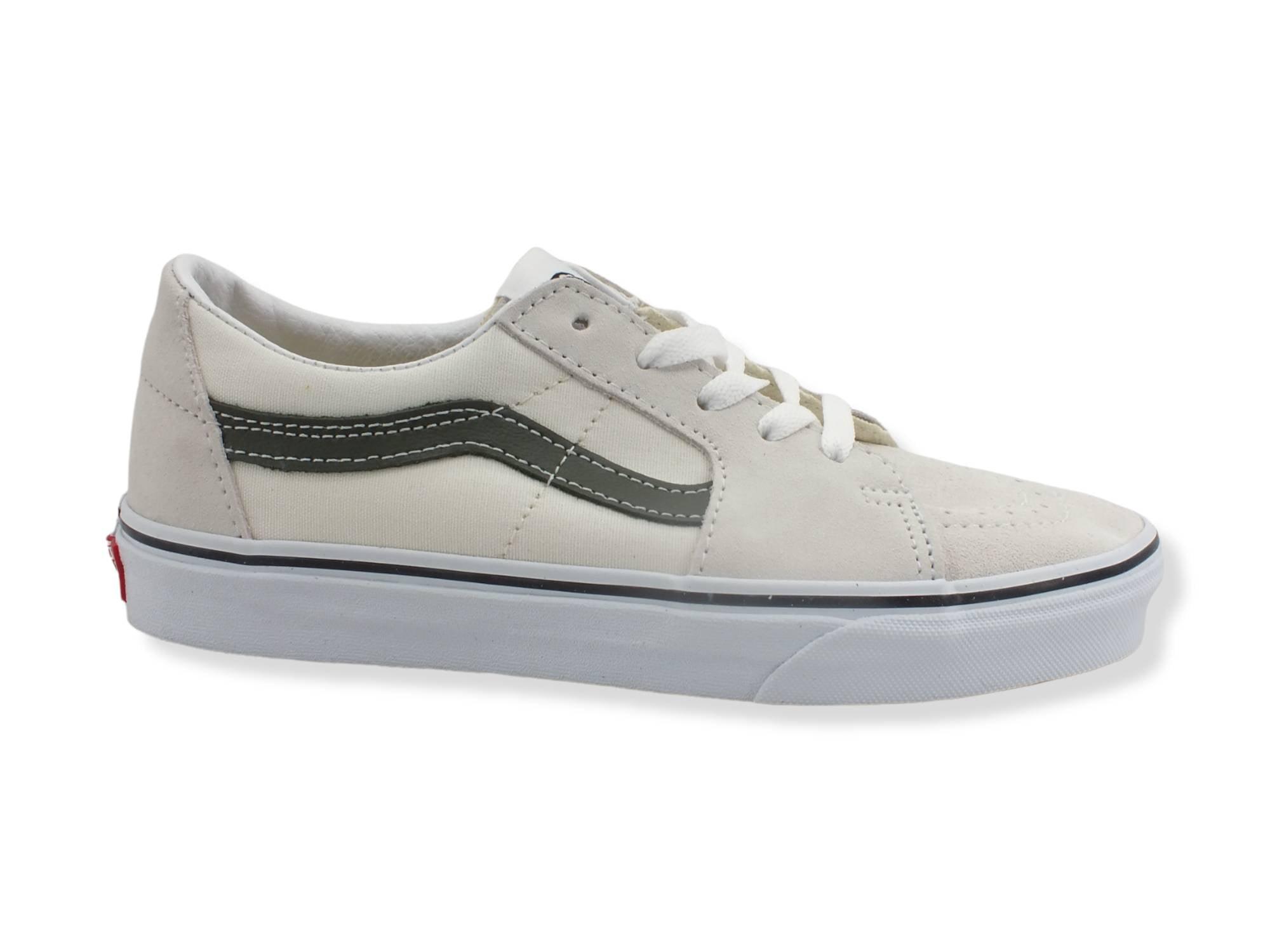 VANS Sk8 Low Sneaker White Khaki VN0A4UUKB361 - Sandrini Calzature e Abbigliamento