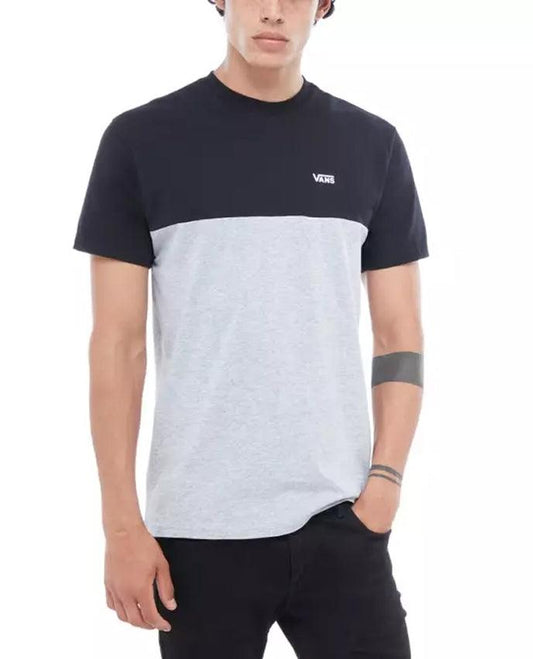 VANS T-Shirt Color Block Nero Grey VN0A3CZDJGP1 - Sandrini Calzature e Abbigliamento
