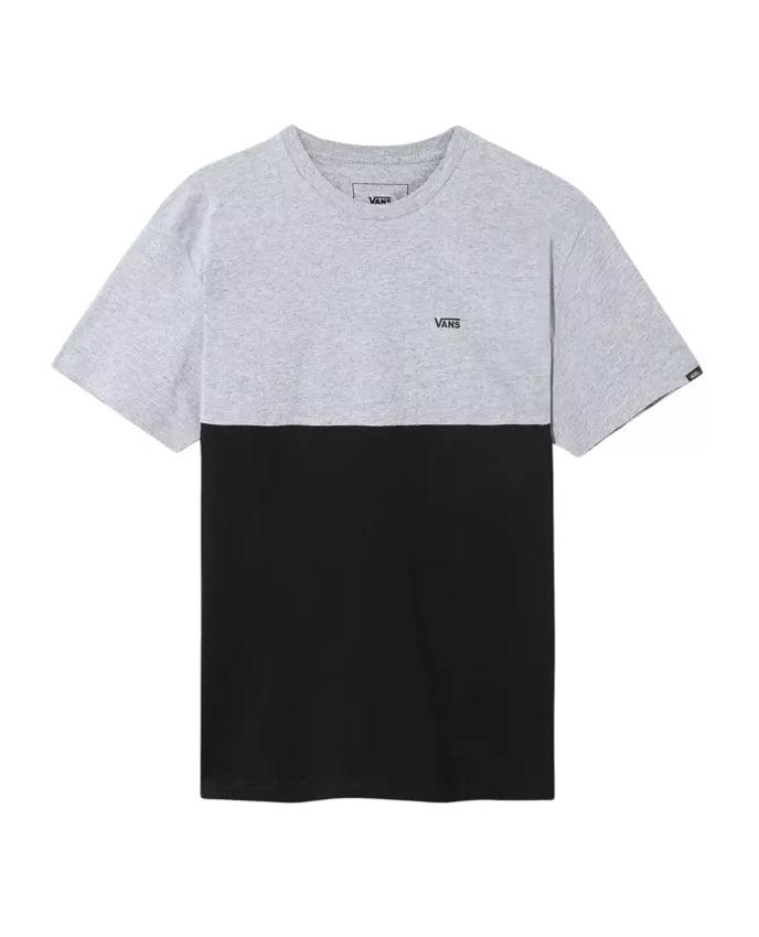 VANS T-Shirt Color Block Nero Grey VN0A3CZDJGP1 - Sandrini Calzature e Abbigliamento