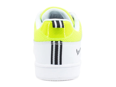 VESPA Festival Sneakers White Yellow Fluo V00013-414-1032 - Sandrini Calzature e Abbigliamento