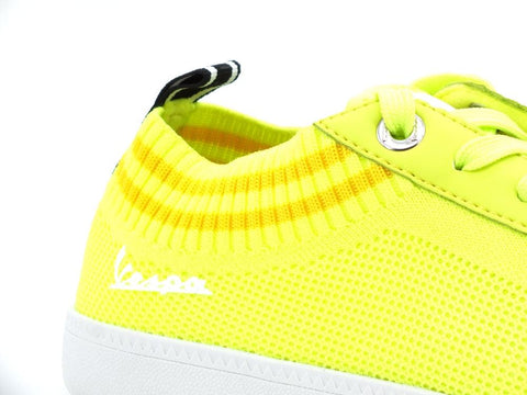 VESPA Pop Sneakers Yellow Fluo V00011-500-32 - Sandrini Calzature e Abbigliamento