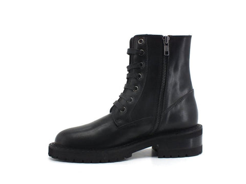 VIA ROMA 15 Saint Barth Anfibio Stivaletto Pelle Nero Oro 3422 - Sandrini Calzature e Abbigliamento