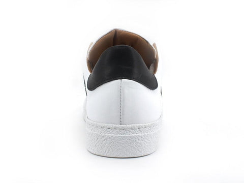 VIA ROMA 15 Saint Barth Sneaker V Strass Bianco Nero 3608 - Sandrini Calzature e Abbigliamento