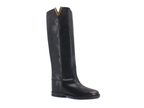 VIA ROMA 15 Saint Barth Stivale Logo Nero 2568 - Sandrini Calzature e Abbigliamento