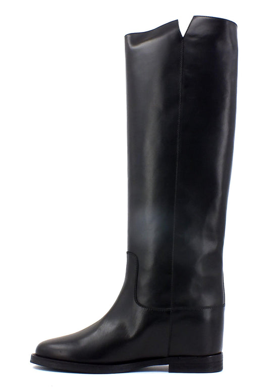 VIA ROMA 15 Santa Monica Stivale Donna Nero 4055 - Sandrini Calzature e Abbigliamento