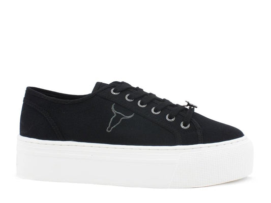 WINDSOR SMITH Ruby Black White RUBY - Sandrini Calzature e Abbigliamento