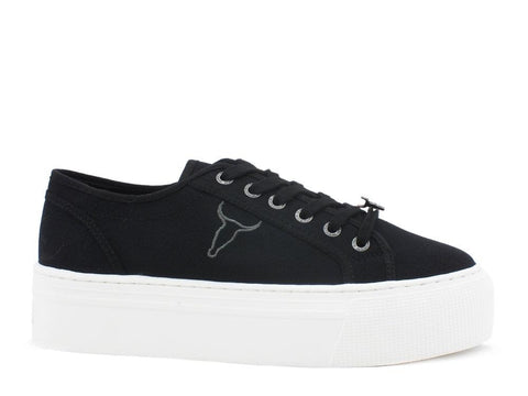 WINDSOR SMITH Ruby Black White RUBY - Sandrini Calzature e Abbigliamento