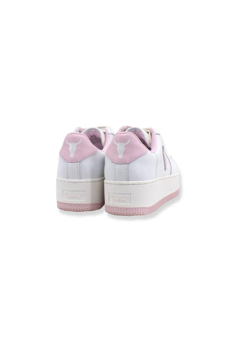 WINDSOR SMITH Sneaker Ox Platform Donna White Fair Floss RECHARGE - Sandrini Calzature e Abbigliamento