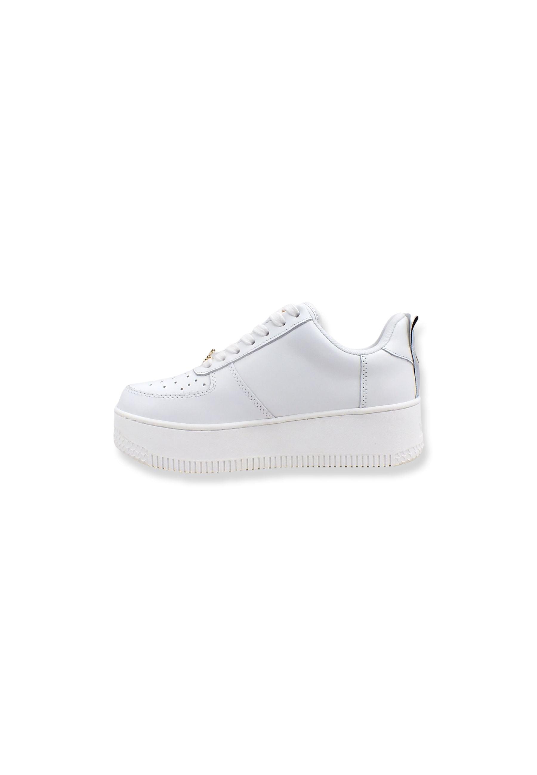 WINDSOR SMITH Sneaker Ox Platform Donna White RACERR - Sandrini Calzature e Abbigliamento