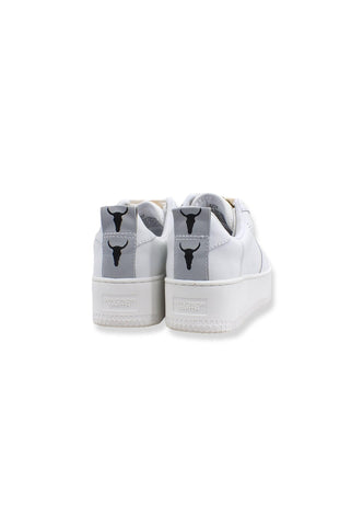 WINDSOR SMITH Sneaker Ox Platform Donna White RACERR - Sandrini Calzature e Abbigliamento