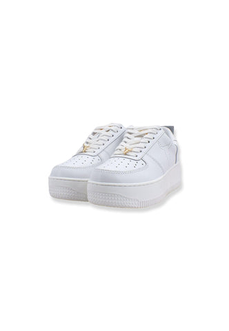 WINDSOR SMITH Sneaker Ox Platform Donna White RACERR - Sandrini Calzature e Abbigliamento