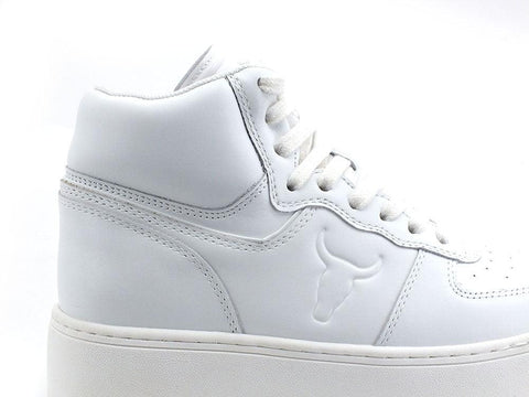 WINDSOR SMITH Sneaker Platform Hi White THRIVE - Sandrini Calzature e Abbigliamento