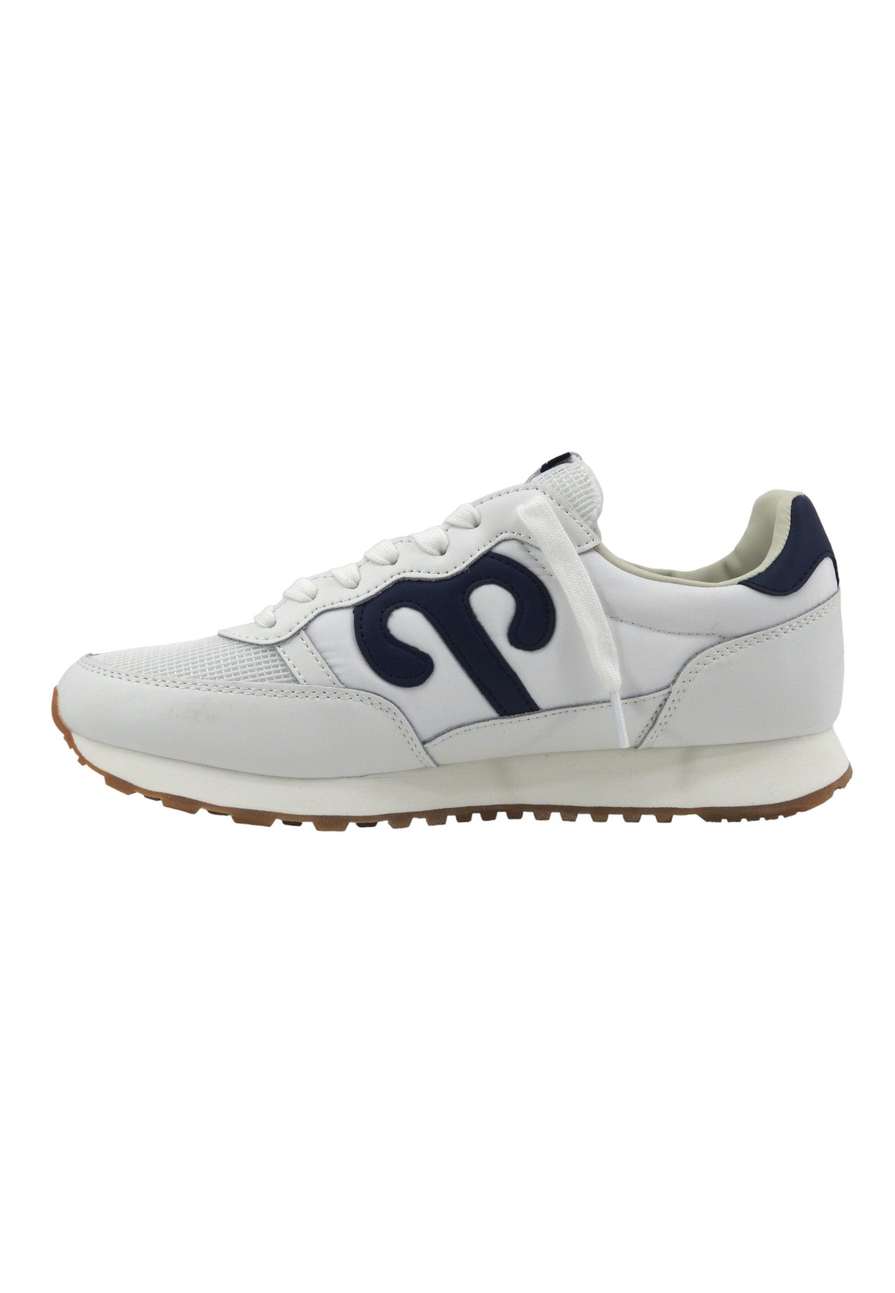 Scopri WUSHU Club 01 Sneaker Uomo White Blu CLUB al miglior prezzo