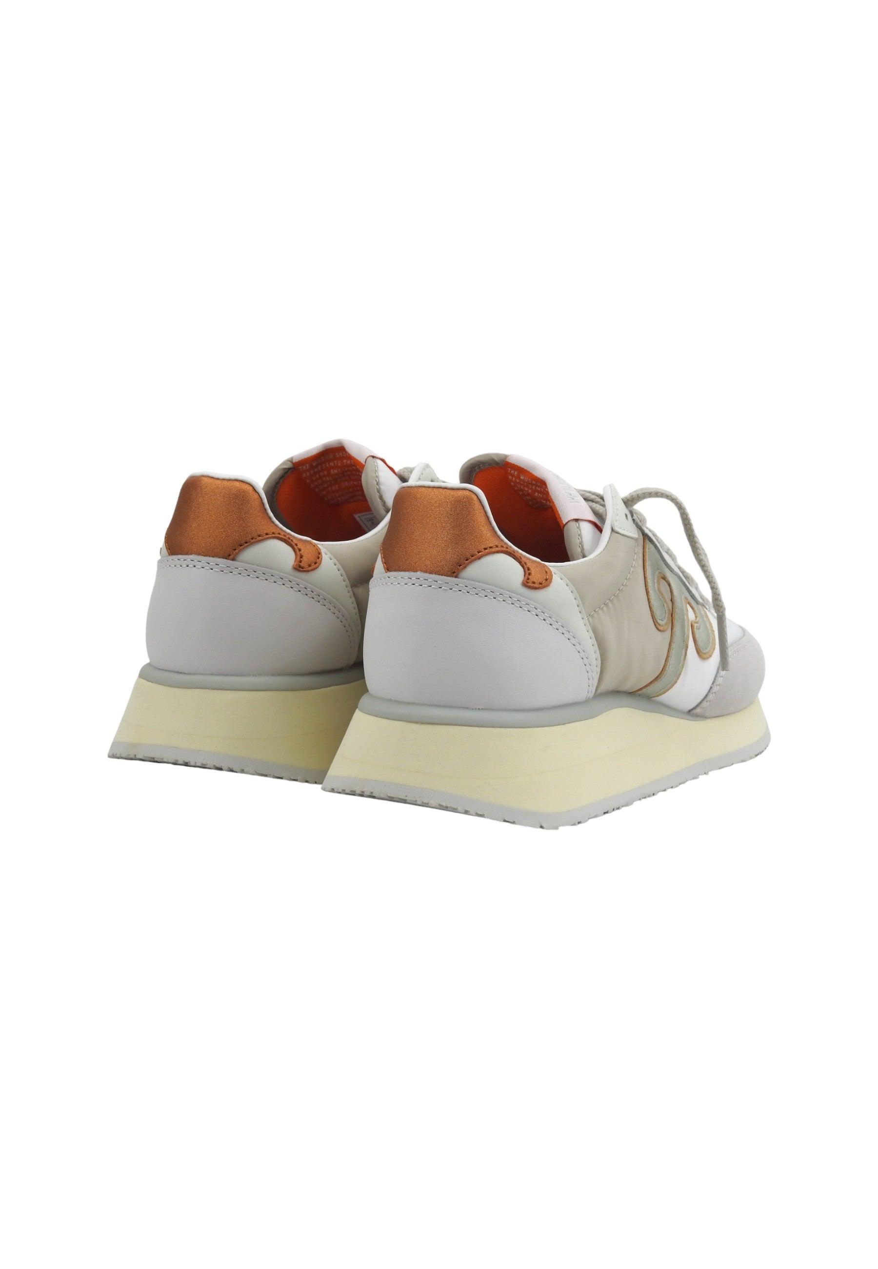 WUSHU Master Sneaker Donna White Grey M455 - Sandrini Calzature e Abbigliamento