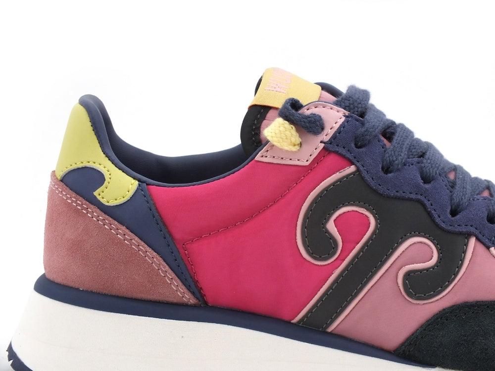 WUSHU Master Sneaker Running Blue Viola Giallo M222 - Sandrini Calzature e Abbigliamento