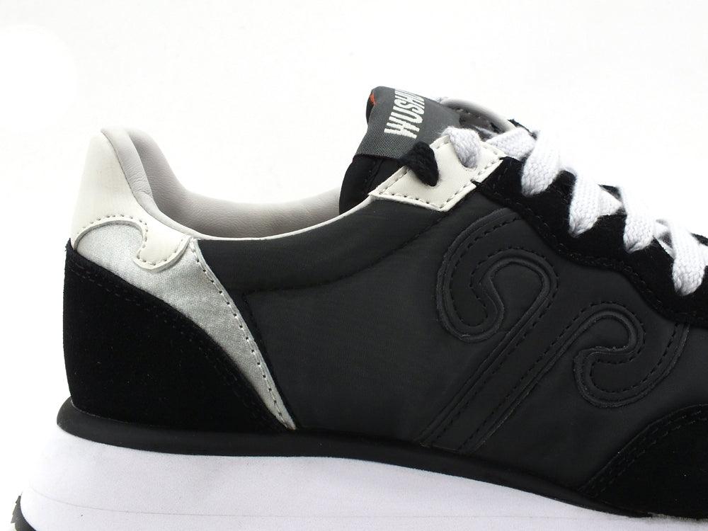 WUSHU Master Sneaker Running Suede Black Grey White M203 - Sandrini Calzature e Abbigliamento