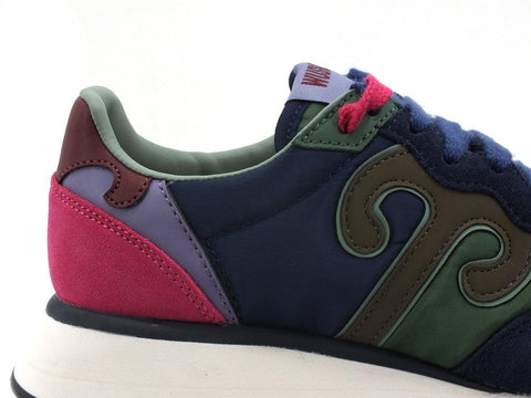 WUSHU Master Sneaker Running Suede Multi Blue Violet M224 - Sandrini Calzature e Abbigliamento