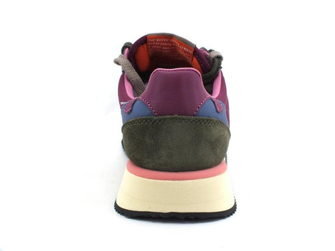 WUSHU Master Sneaker Running Suede Multi Green Violet M212 - Sandrini Calzature e Abbigliamento