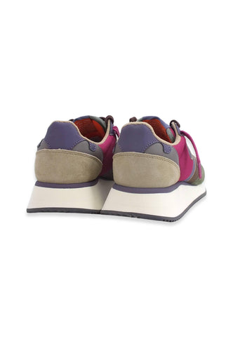 WUSHU Master Sport Sneaker Donna Fantasia M.Green Brown Purple MS158 - Sandrini Calzature e Abbigliamento