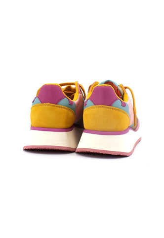 WUSHU Master Sport Sneaker Donna Pink Senape Azure MS219 - Sandrini Calzature e Abbigliamento