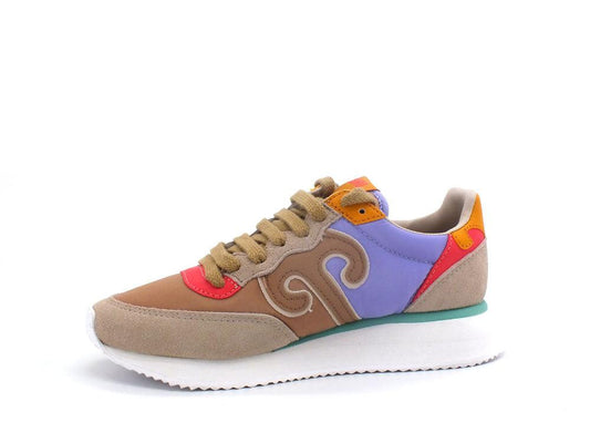WUSHU Master Sport Sneaker Running Beige Multicolor M253 - Sandrini Calzature e Abbigliamento