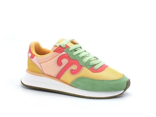 WUSHU Master Sport Sneaker Running Green Multi MS105 - Sandrini Calzature e Abbigliamento