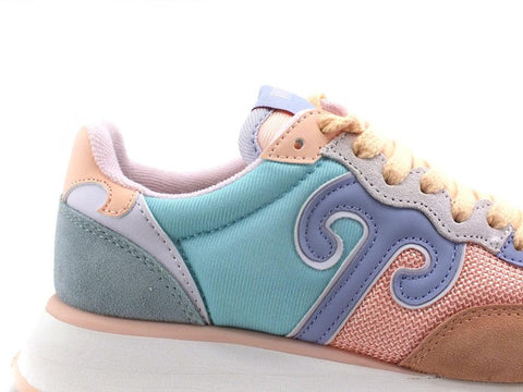 WUSHU Master Sport Sneaker Running Pink Azure Multi MS106 - Sandrini Calzature e Abbigliamento