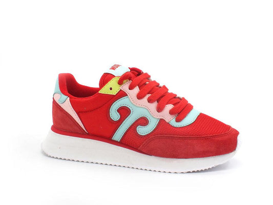 WUSHU Master Sport Sneaker Running Red Multi MS111 - Sandrini Calzature e Abbigliamento