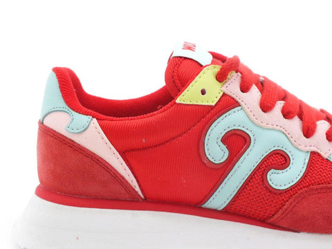 WUSHU Master Sport Sneaker Running Red Multi MS111 - Sandrini Calzature e Abbigliamento