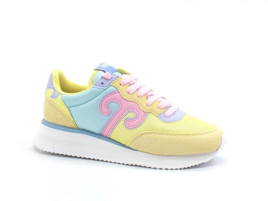 WUSHU Master Sport Sneaker Running Yellow Multi MS103 - Sandrini Calzature e Abbigliamento