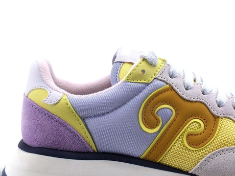 WUSHU Master Sport Sneaker Running Yellow Violet Multi MS110 - Sandrini Calzature e Abbigliamento