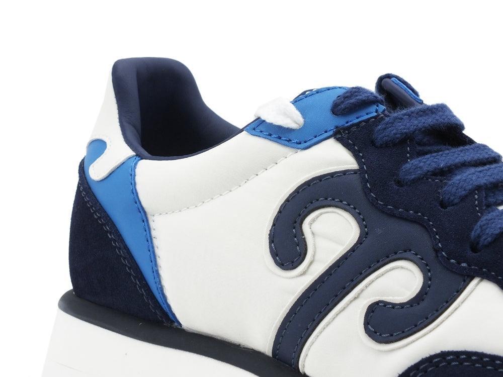 WUSHU Ruy Master Sport Sneaker Running Uomo Blue White Azzurro M154 - Sandrini Calzature e Abbigliamento